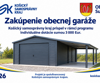 Aktuality / Zakúpenie obecnej garáže - foto