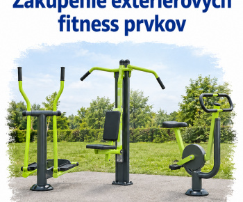Aktuality / Zakúpenie exteriérových fitness prvkov - foto